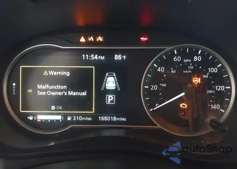 2020 Nissan Versa Sr Xtronic Cvt z USA, uszkodzony, nr VIN 3N1CN8FV4LL909367